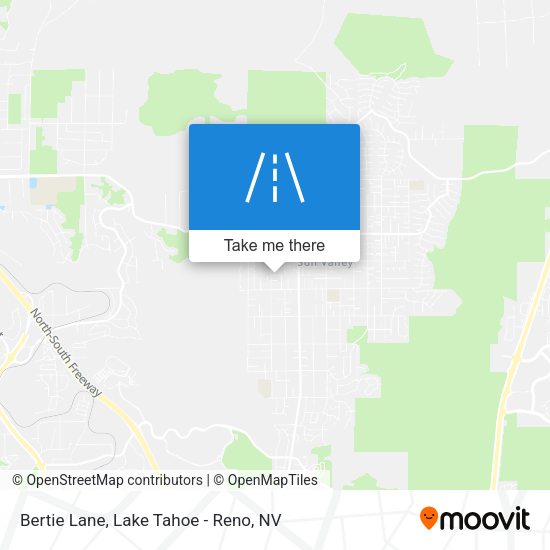 Bertie Lane map