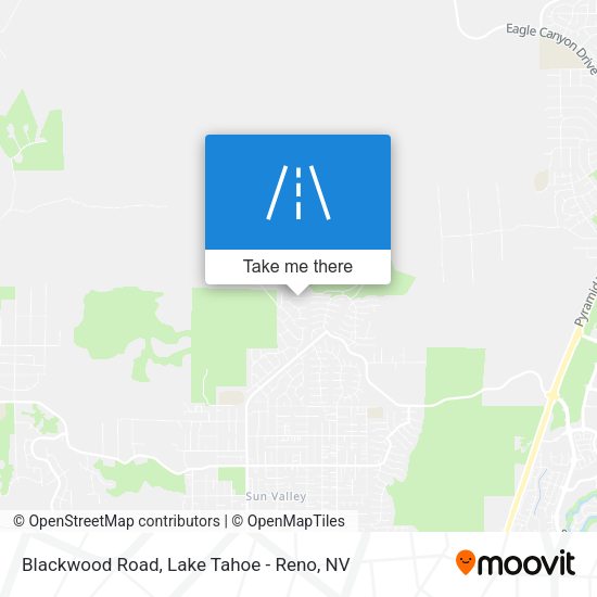 Mapa de Blackwood Road