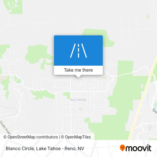 Mapa de Blanco Circle