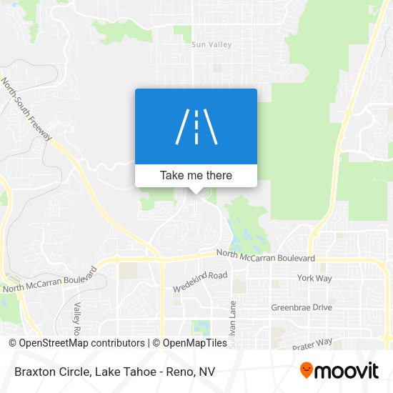Mapa de Braxton Circle