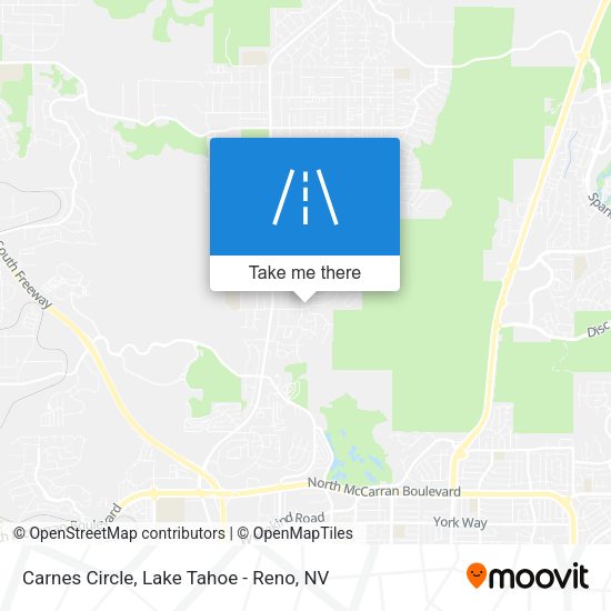 Carnes Circle map