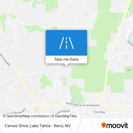 Carnes Drive map