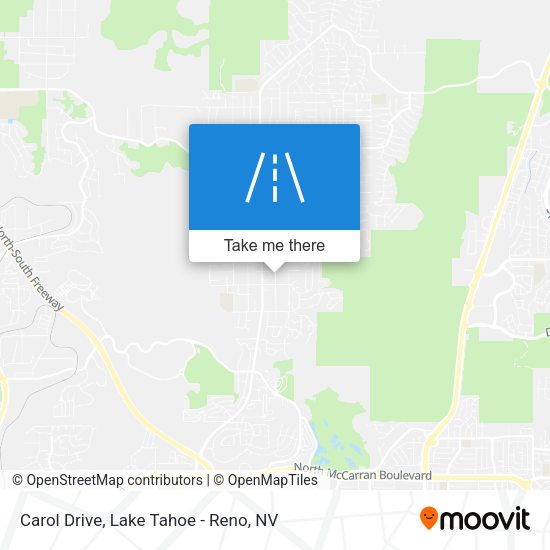Carol Drive map