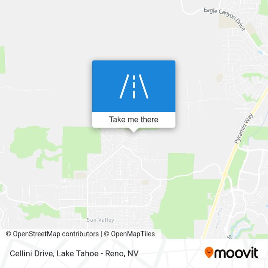 Cellini Drive map