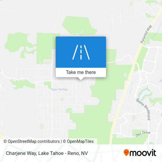 Charjene Way map