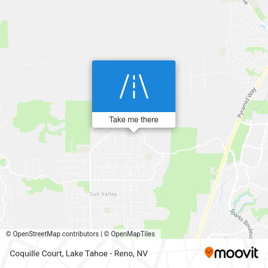 Coquille Court map