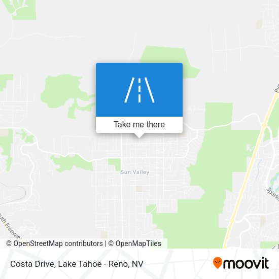 Costa Drive map