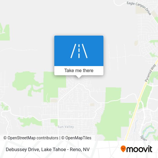 Debussey Drive map