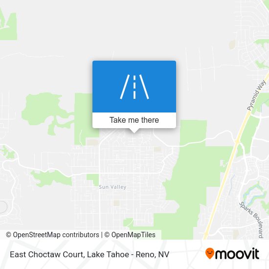 East Choctaw Court map