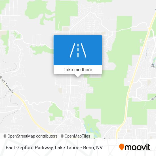 East Gepford Parkway map
