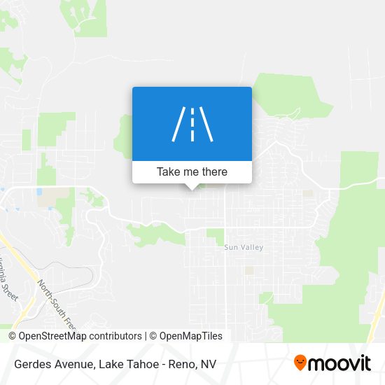 Mapa de Gerdes Avenue