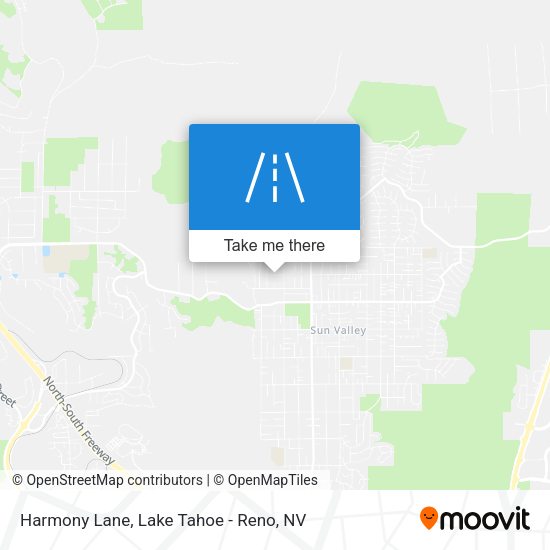 Harmony Lane map