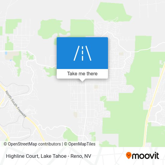 Highline Court map