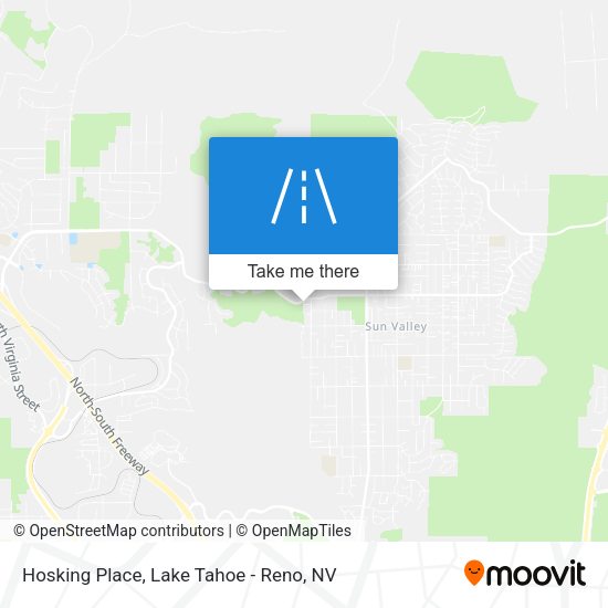 Hosking Place map