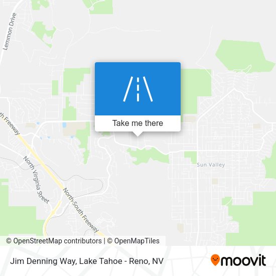 Jim Denning Way map