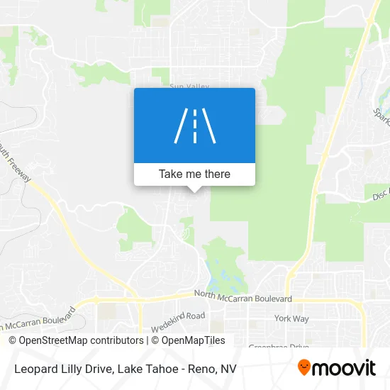 Leopard Lilly Drive map