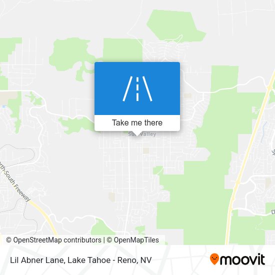 Mapa de Lil Abner Lane