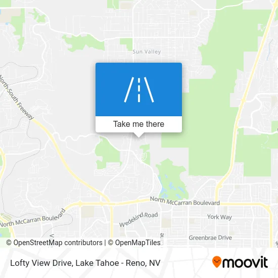 Lofty View Drive map