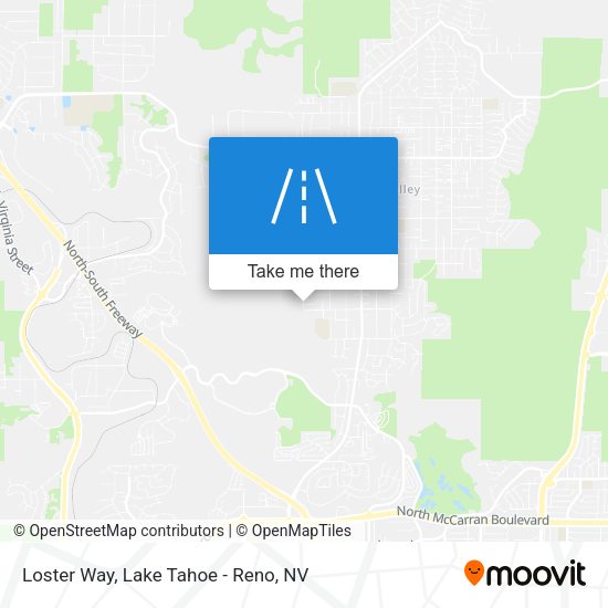 Mapa de Loster Way