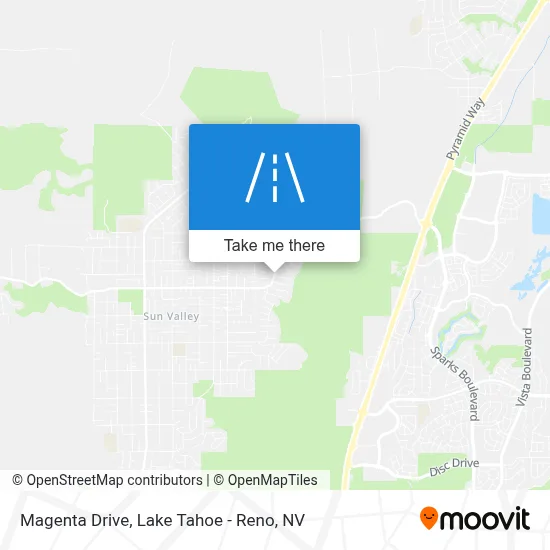 Magenta Drive map