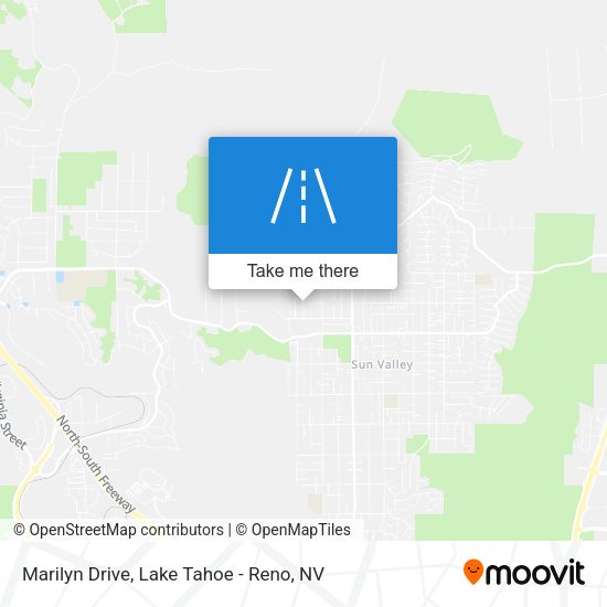 Marilyn Drive map