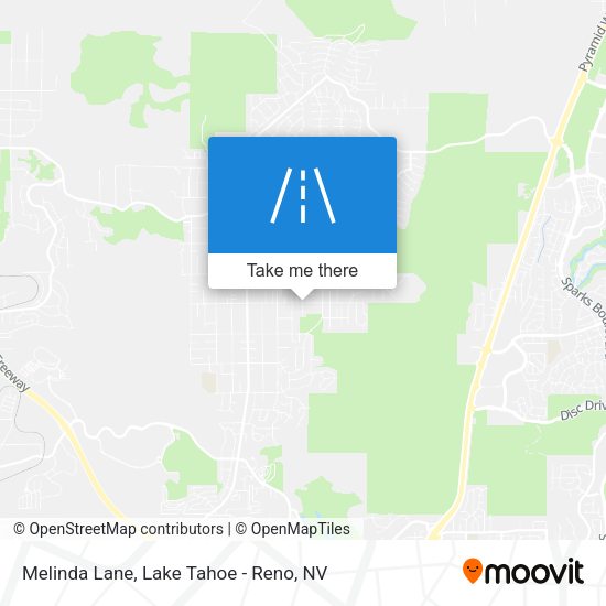 Melinda Lane map