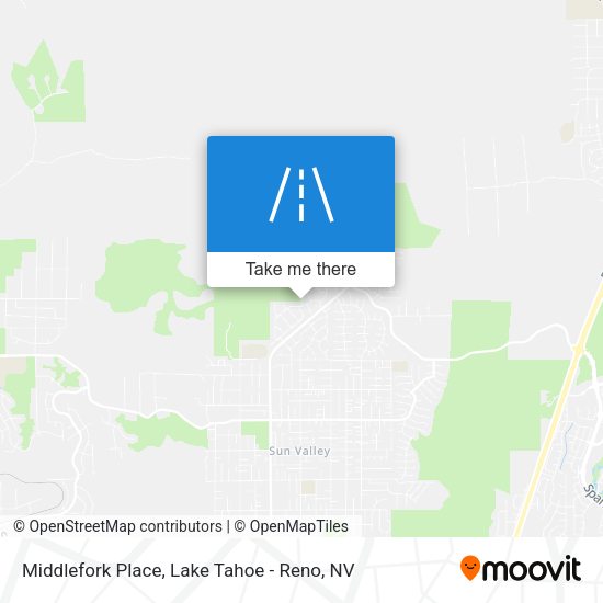 Middlefork Place map