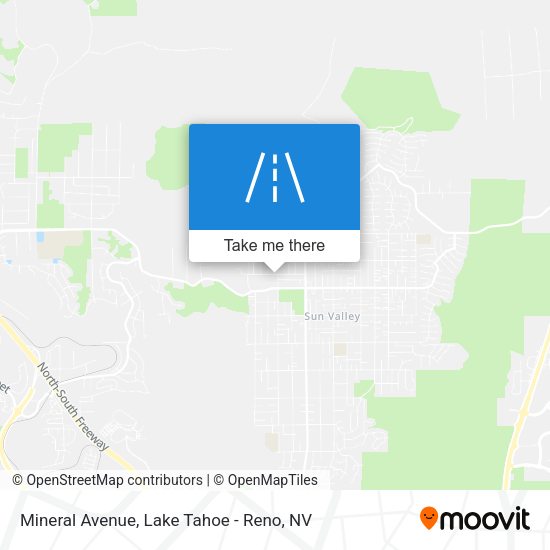 Mapa de Mineral Avenue