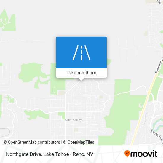 Mapa de Northgate Drive