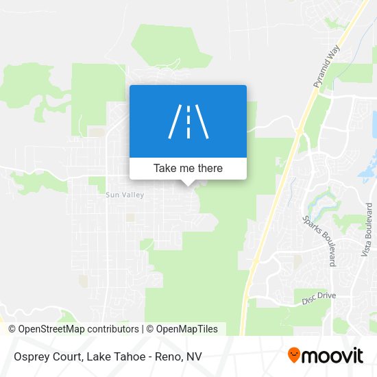 Osprey Court map