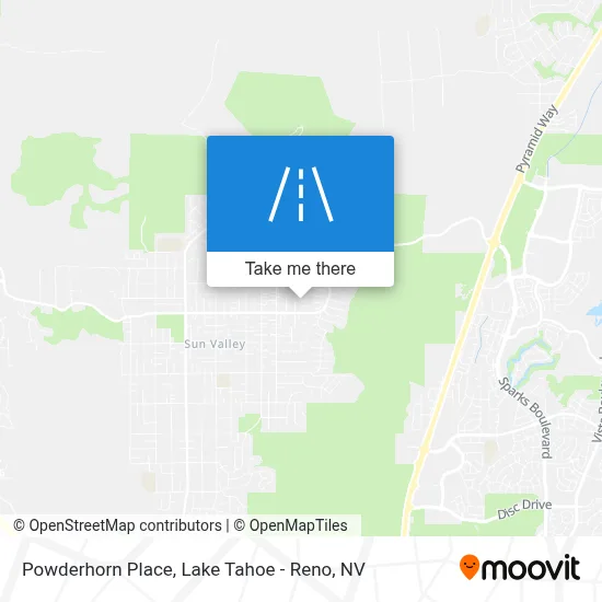 Powderhorn Place map