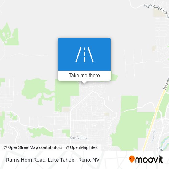 Mapa de Rams Horn Road