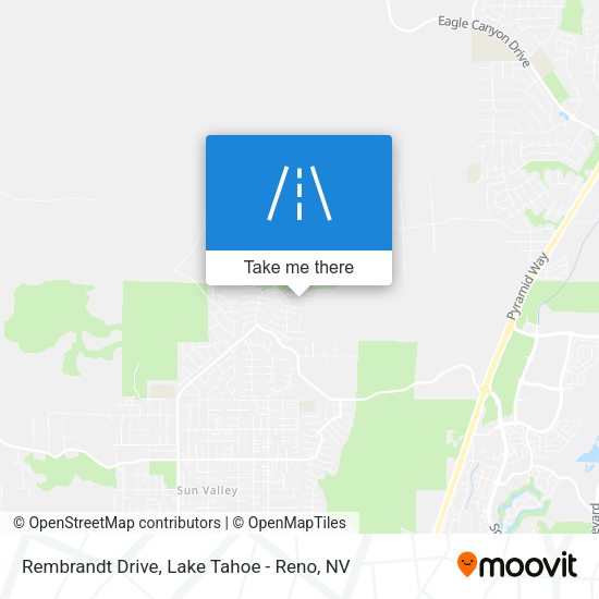 Rembrandt Drive map