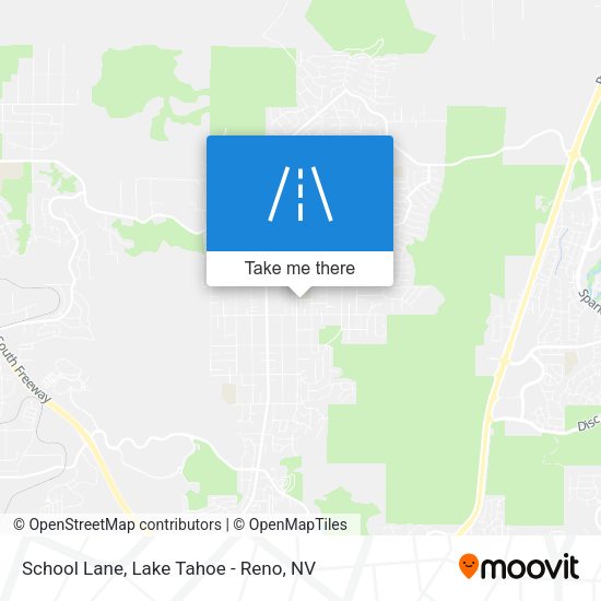 School Lane map