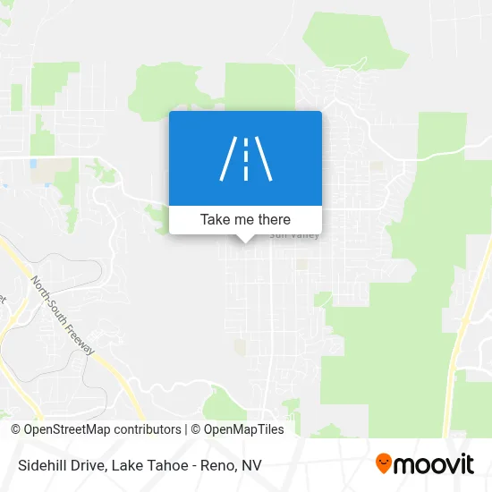 Sidehill Drive map