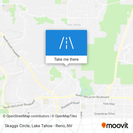Mapa de Skaggs Circle