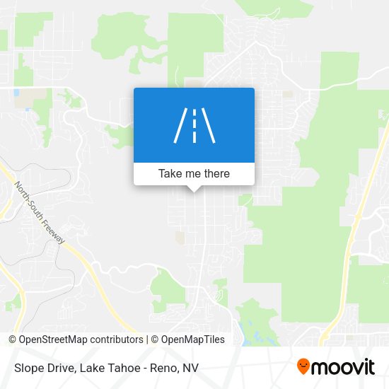 Mapa de Slope Drive