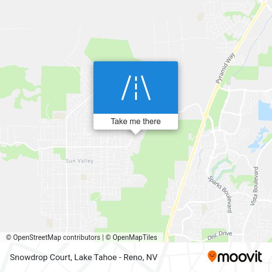 Mapa de Snowdrop Court