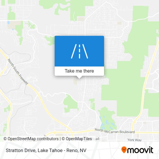 Stratton Drive map