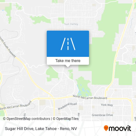 Sugar Hill Drive map