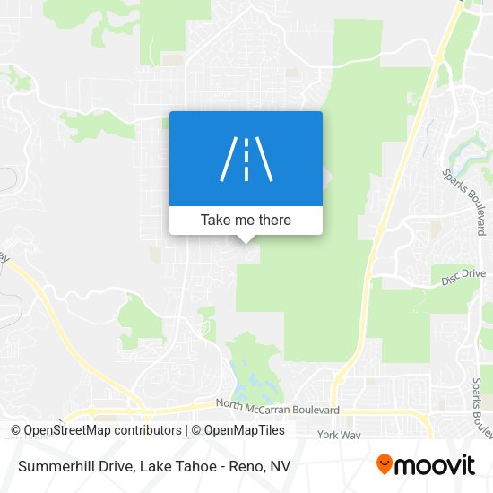 Summerhill Drive map