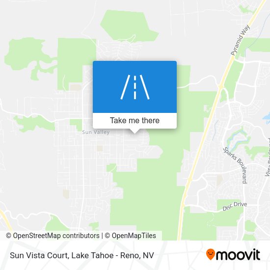 Mapa de Sun Vista Court