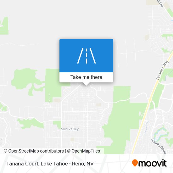 Tanana Court map