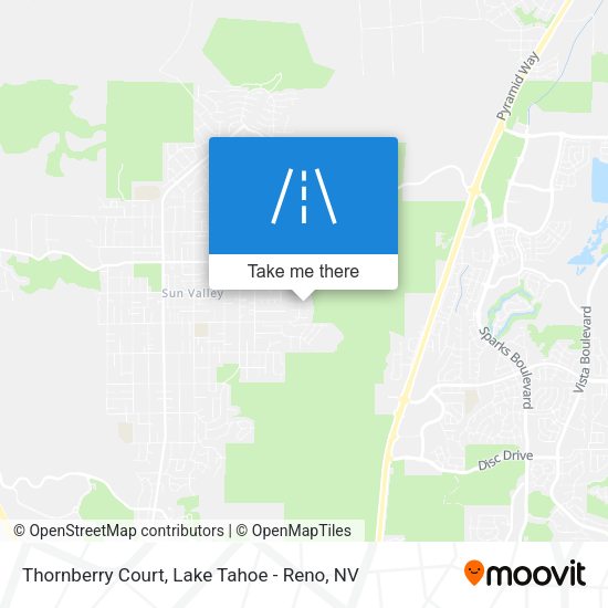 Mapa de Thornberry Court