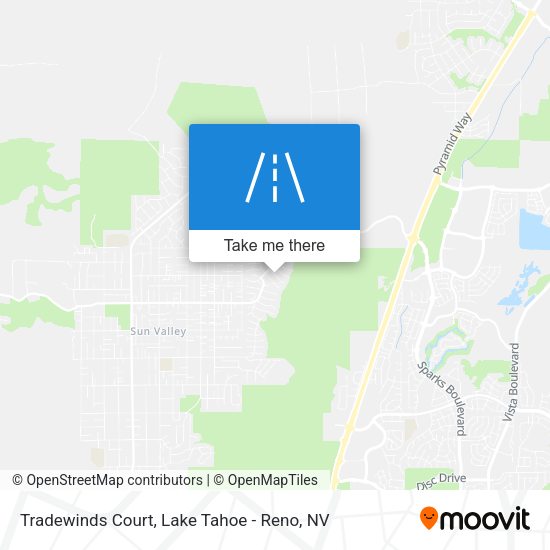 Tradewinds Court map