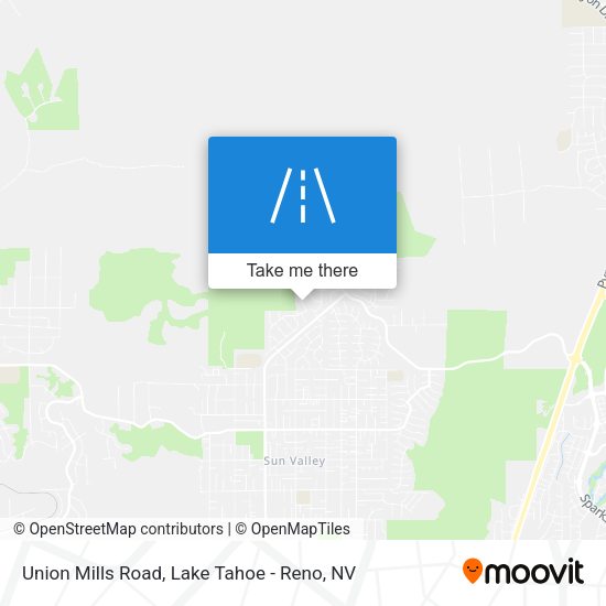 Mapa de Union Mills Road