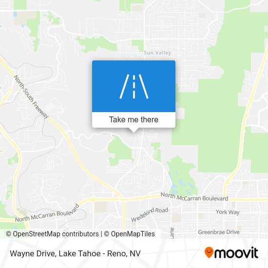 Mapa de Wayne Drive