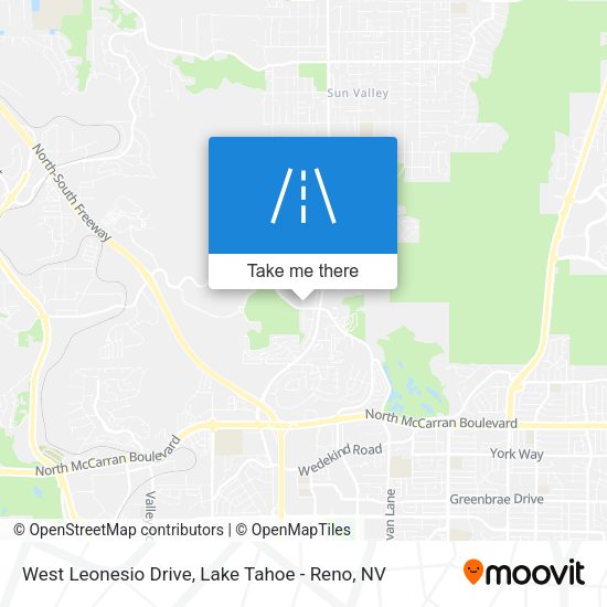 Mapa de West Leonesio Drive