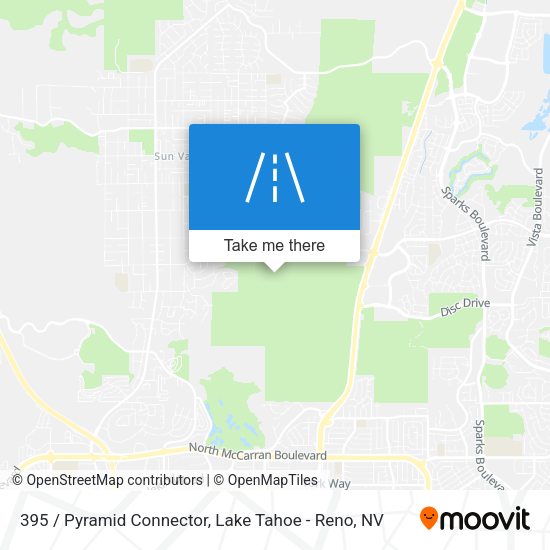 395 / Pyramid Connector map