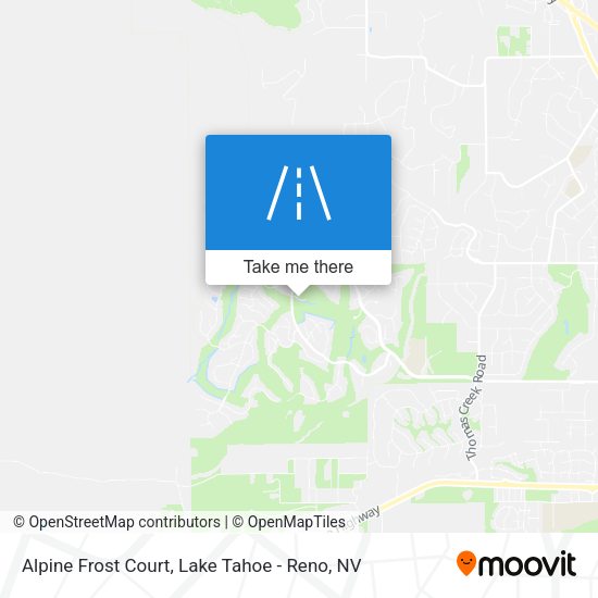 Alpine Frost Court map